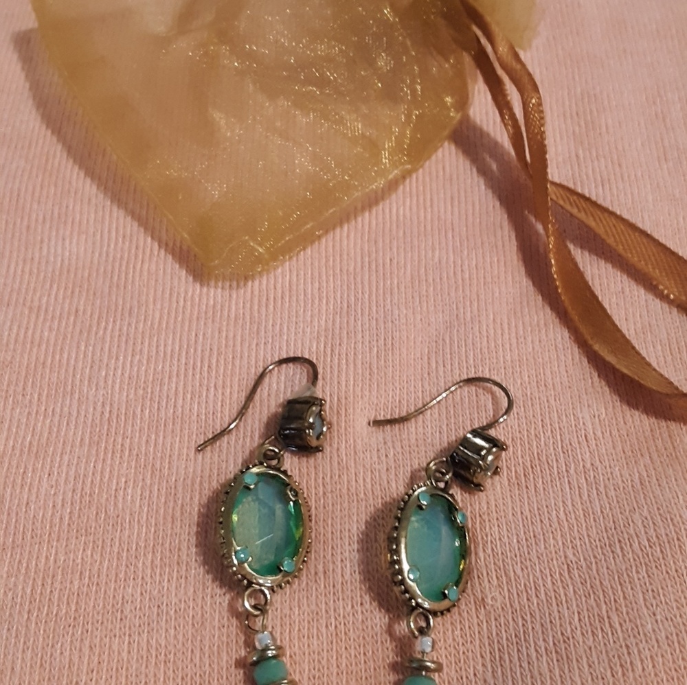 Gorgeous Antique  Looking Earrings.